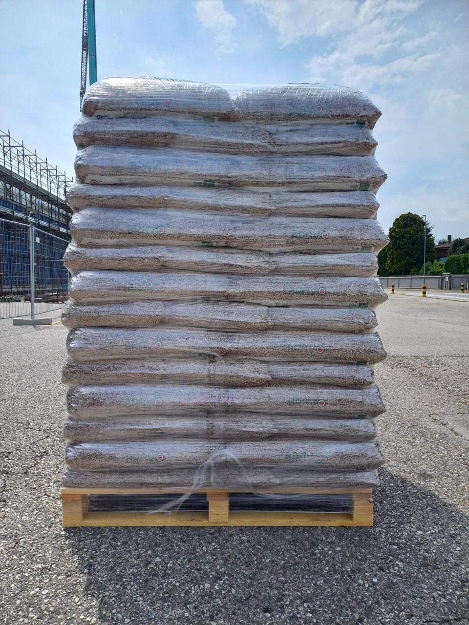 Bancale Pellet 70 sacchi